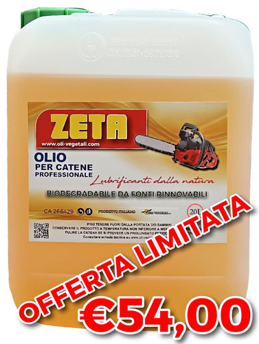 Olio per catene motosega - per,