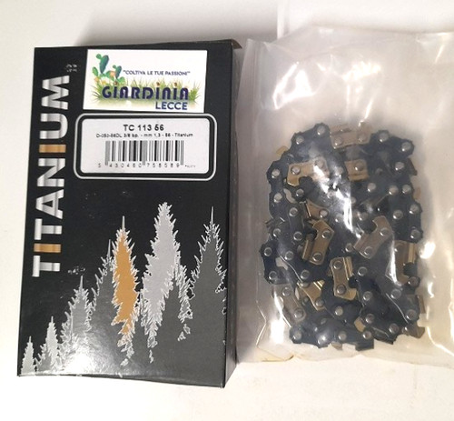 Catena motosega titanium - titanium, passo